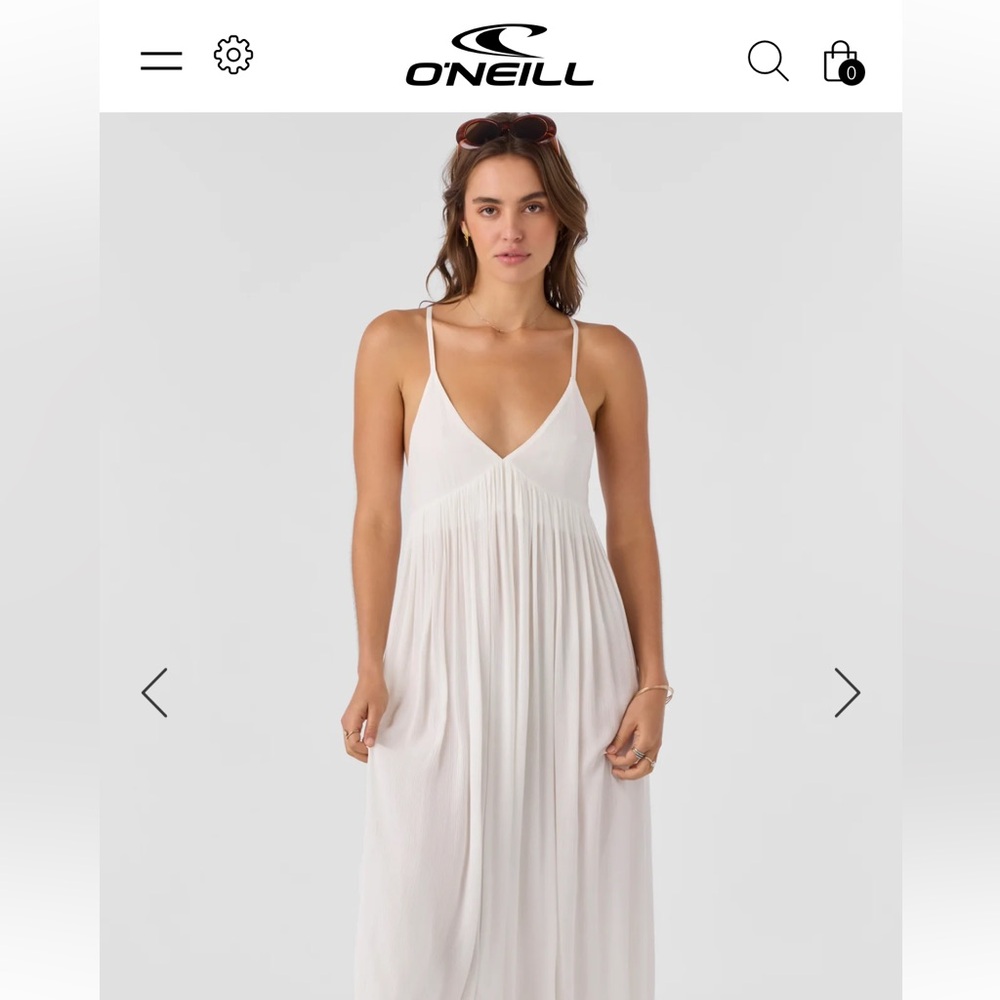 O'Neill White Swim Coverup